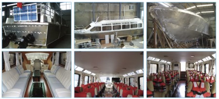 14.28米 鋁合金客渡船/旅游觀(guān)光艇/水上巴士